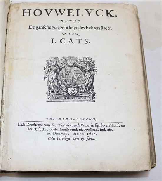 Cats, Jacob - Houwelyck, and Moral Emlens